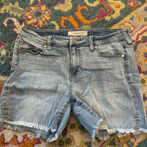Like new Liverpool mid length Denim Shorts size 8